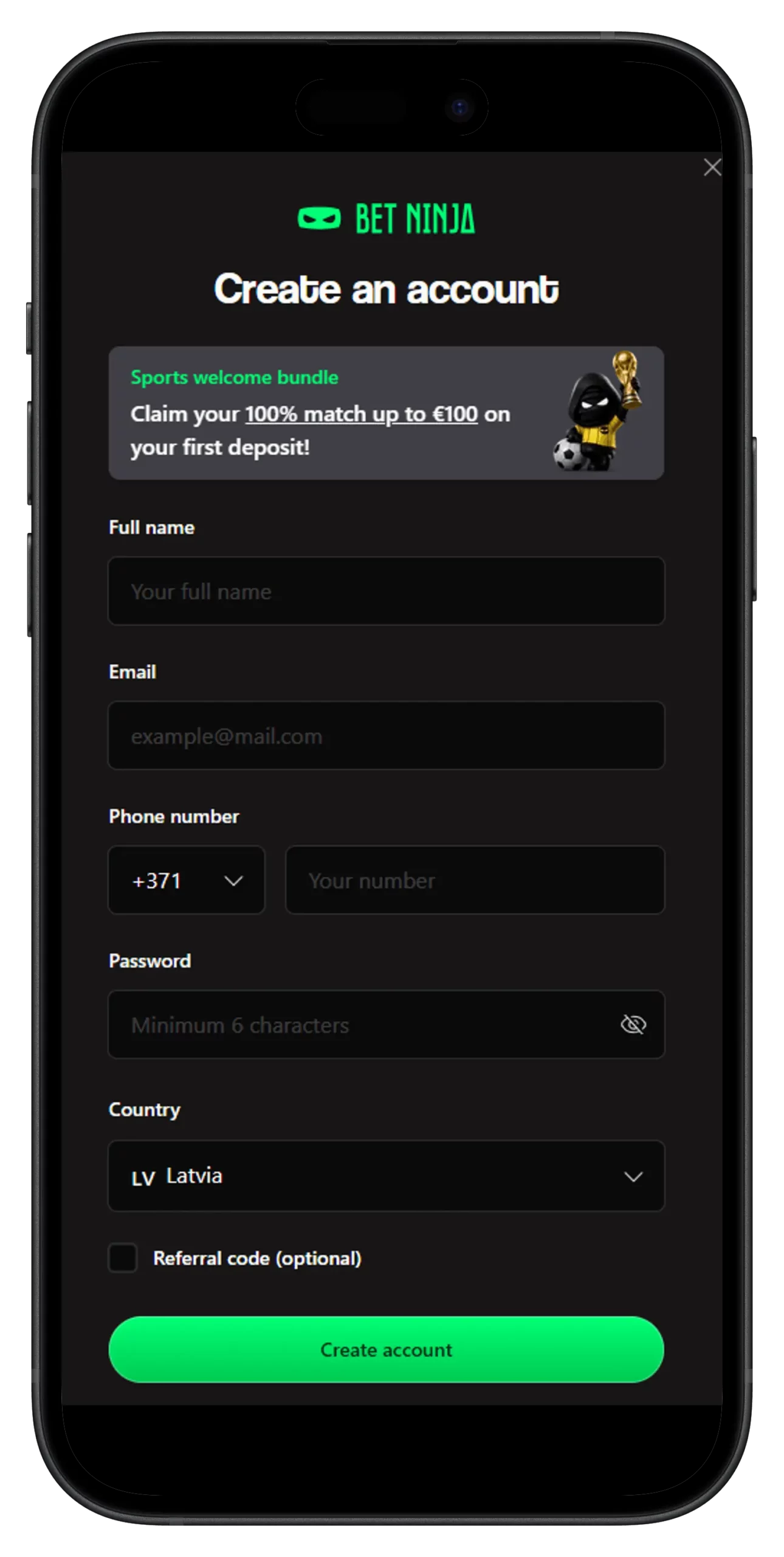 From Registration to Account Access